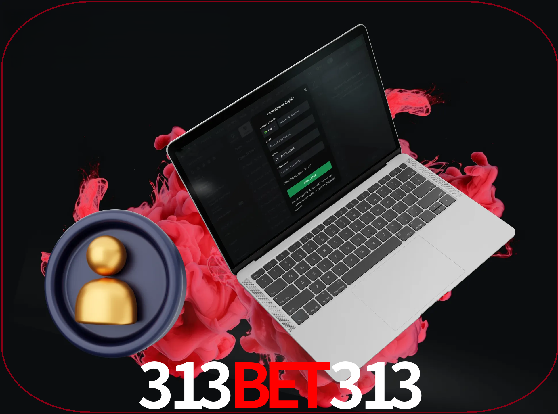 No cabeçalho do site 313BET313, clique no botão que o levará a um formulário especial onde terá de introduzir as suas informações actuais.