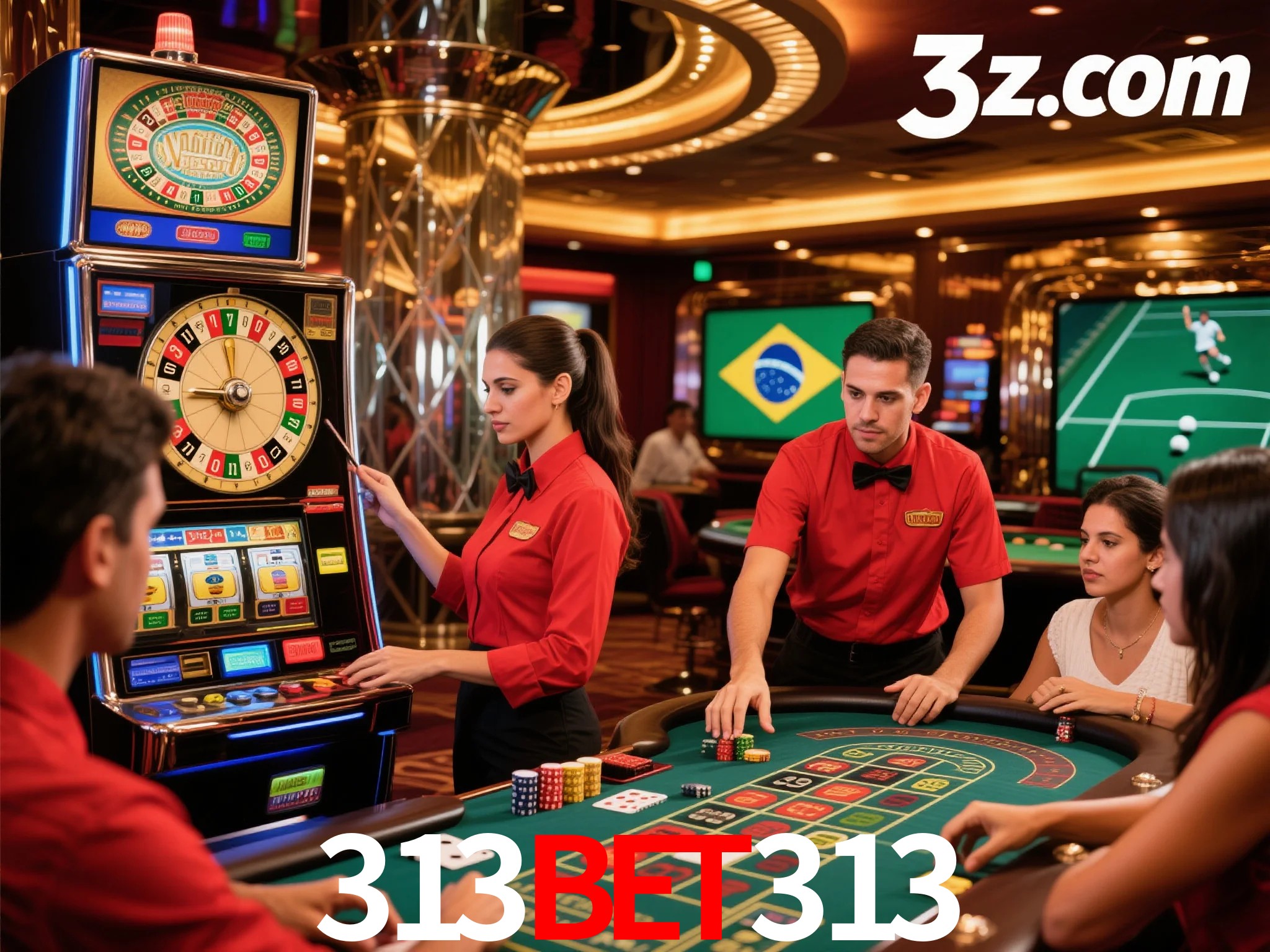 Depositar dinheiro para jogar jogos de cassino.