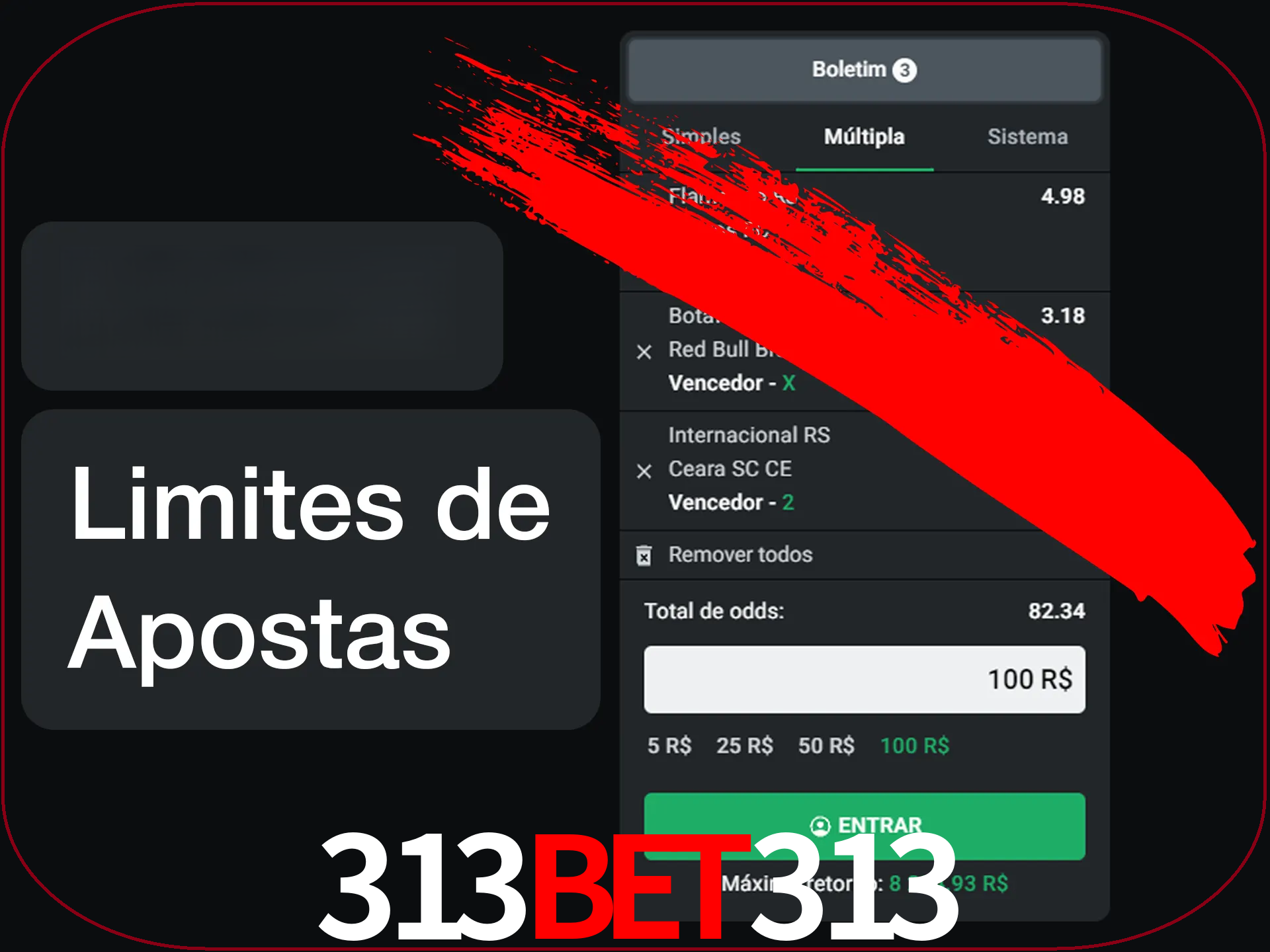 Não faça apostas loucas.