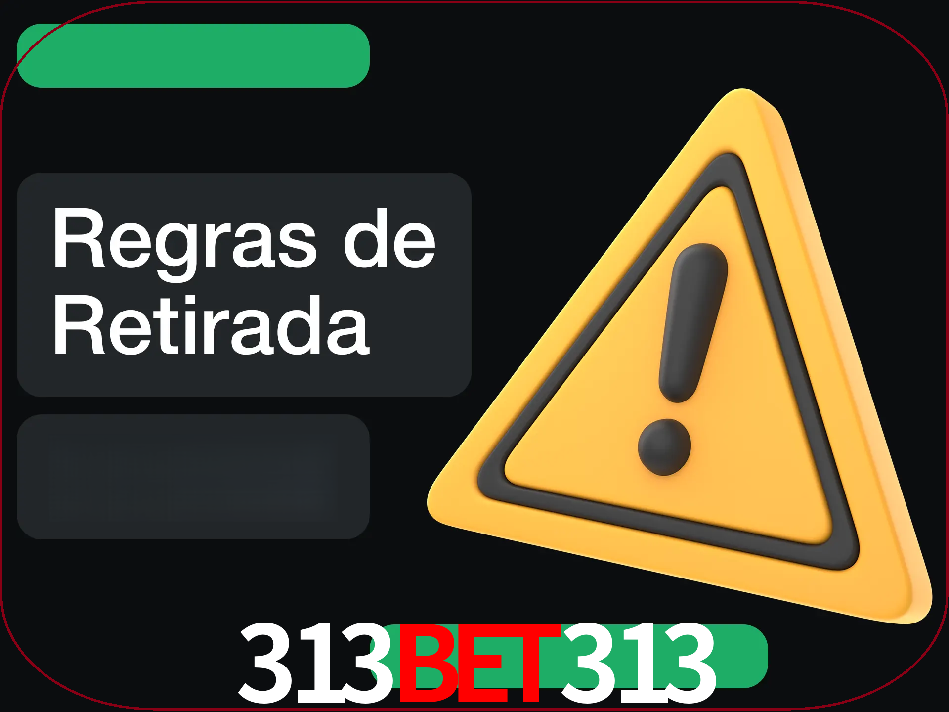 Leia as regras antes de fazer primeiro comdawal.
